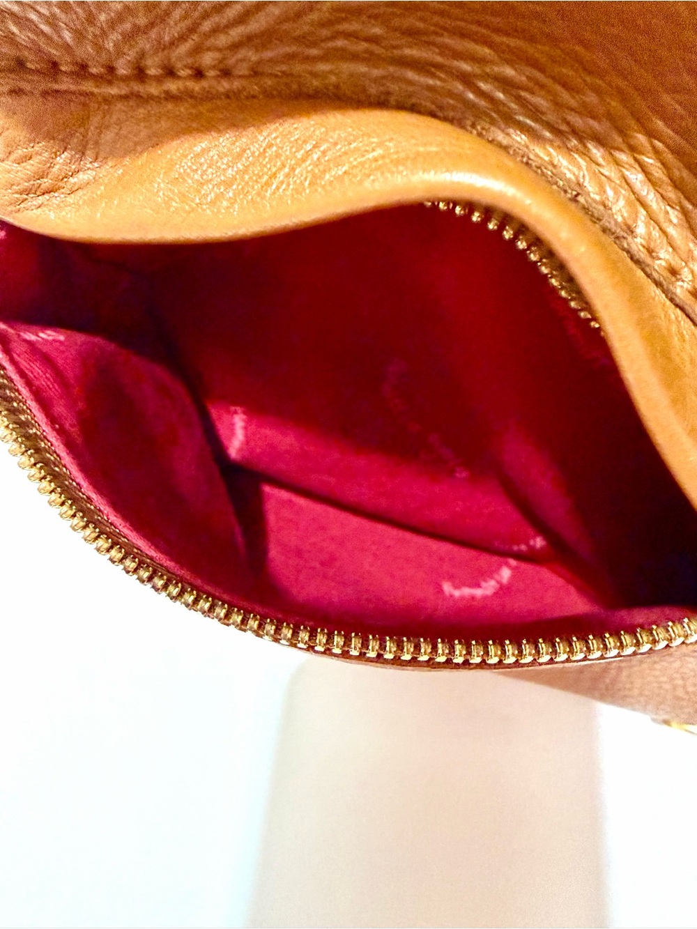 Hammitt Shane Mini/Small Backpack In Arches/Caramel/Brushed Gold Hardware - Picture 8 of 8
